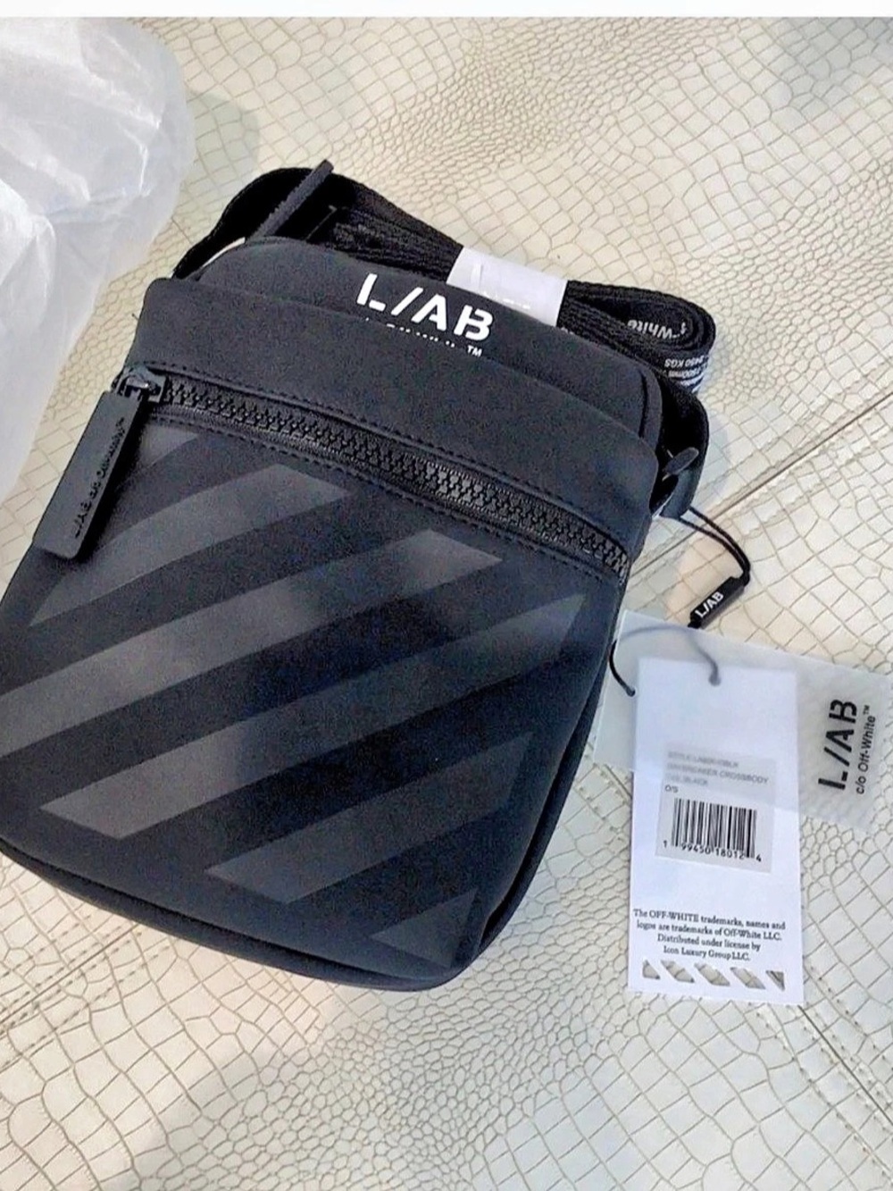 Off-White L/AB c/o Off-White Daybreaker Crossbody Bag Black